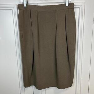 Dana Buchman Vintage Silk Pencil Skirt